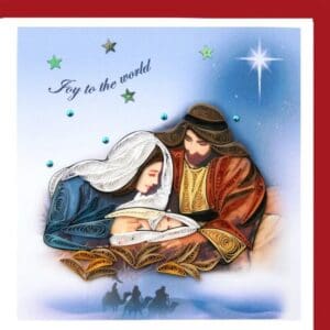 Joy to the world quilling design