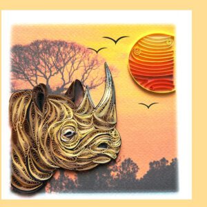 Rhino, wild life animals AN-51